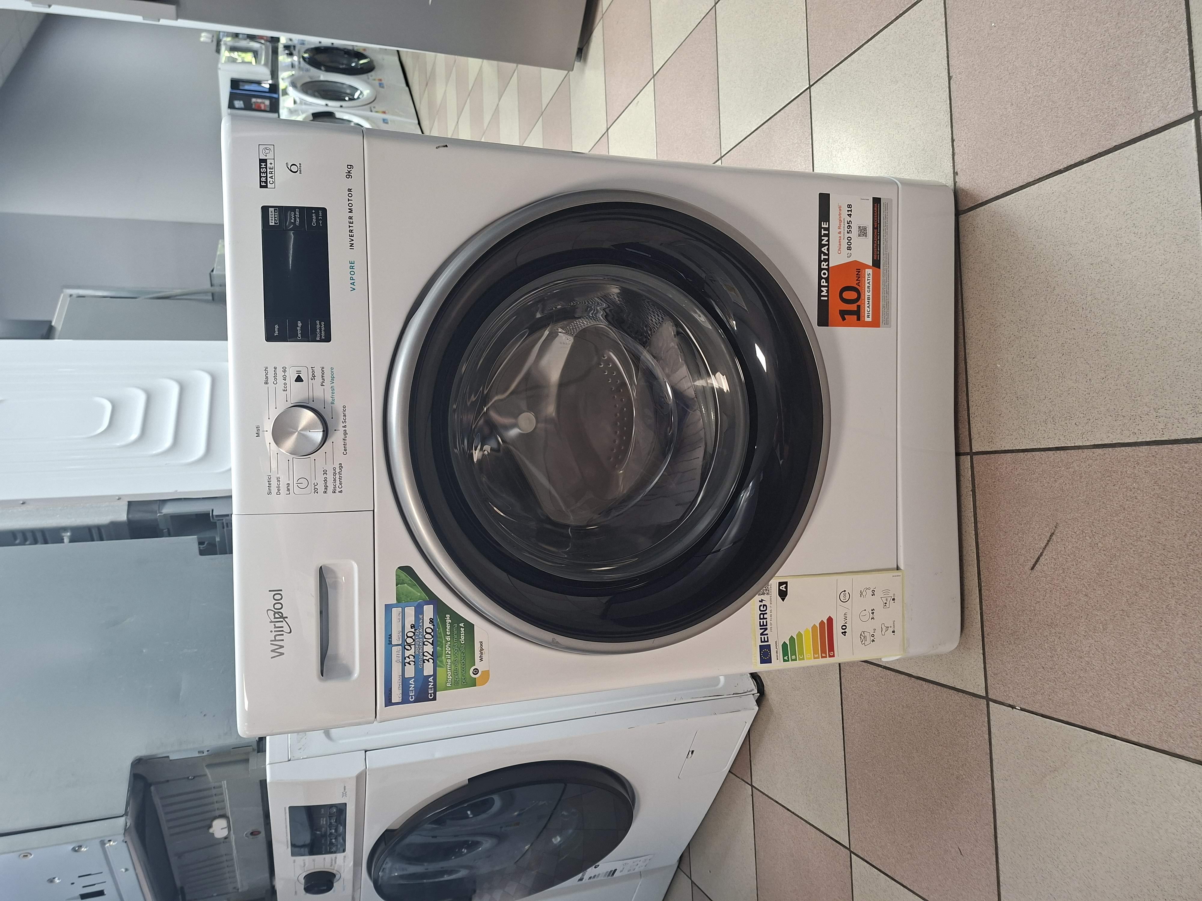 Veš mašina Whirlpool FFB EP 9148 BS IT, 9 kg.