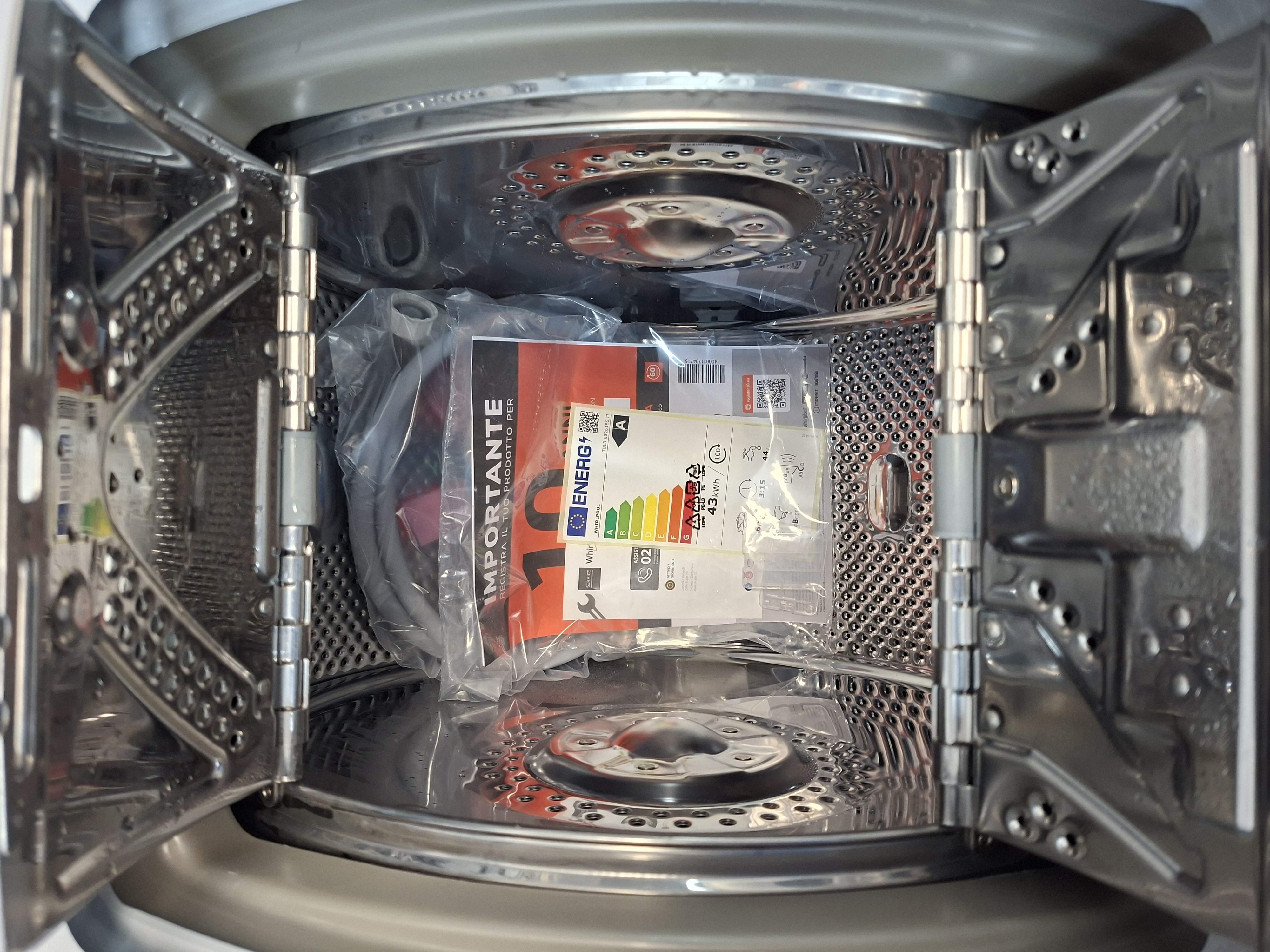 Veš mašina Whirlpool TDLR 65261BS IT , 6,5 kg.