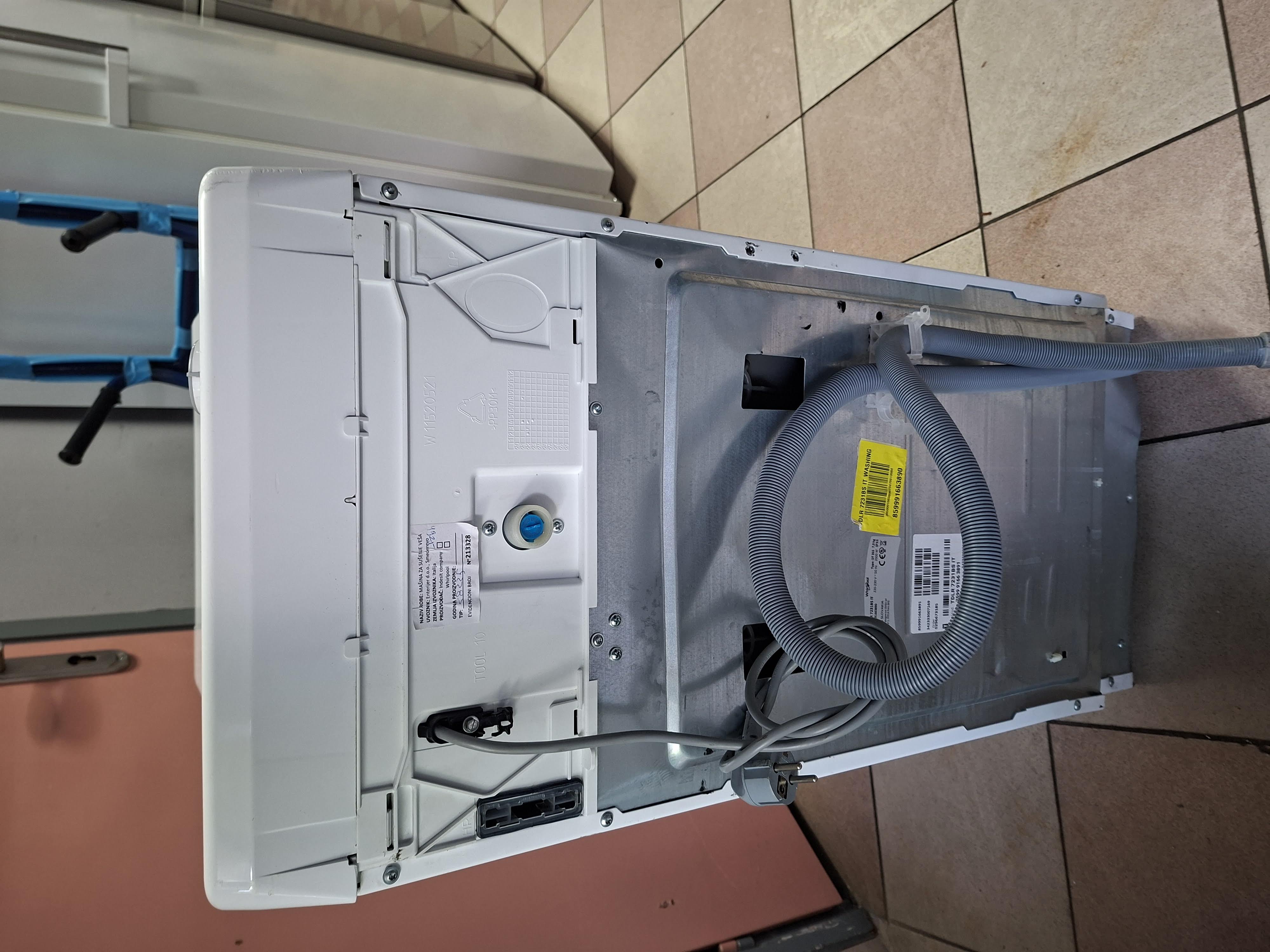 Veš mašina Whirlpool TDLR 7231 BS IT , 7 kg