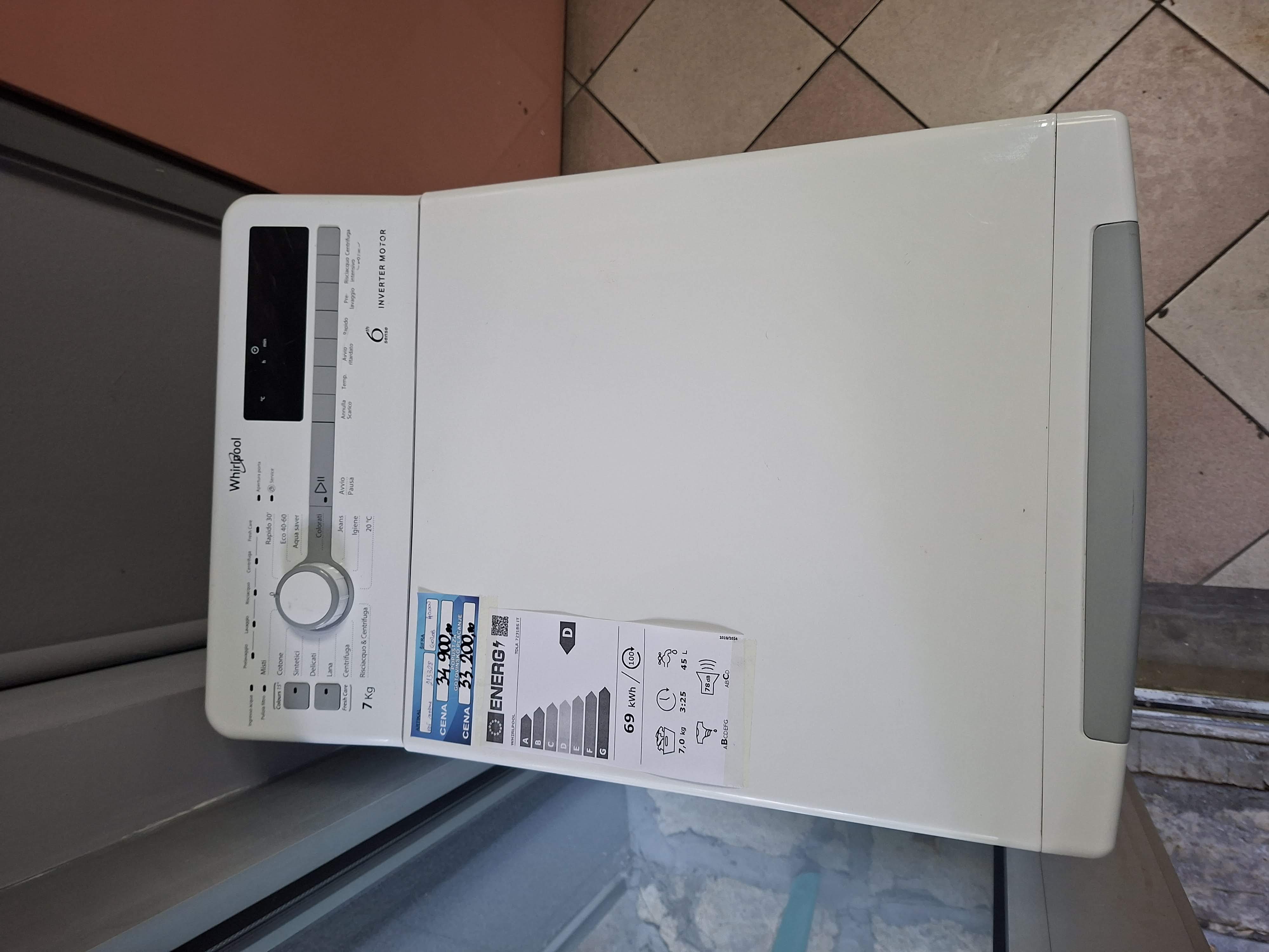 Veš mašina Whirlpool TDLR 7231 BS IT , 7 kg