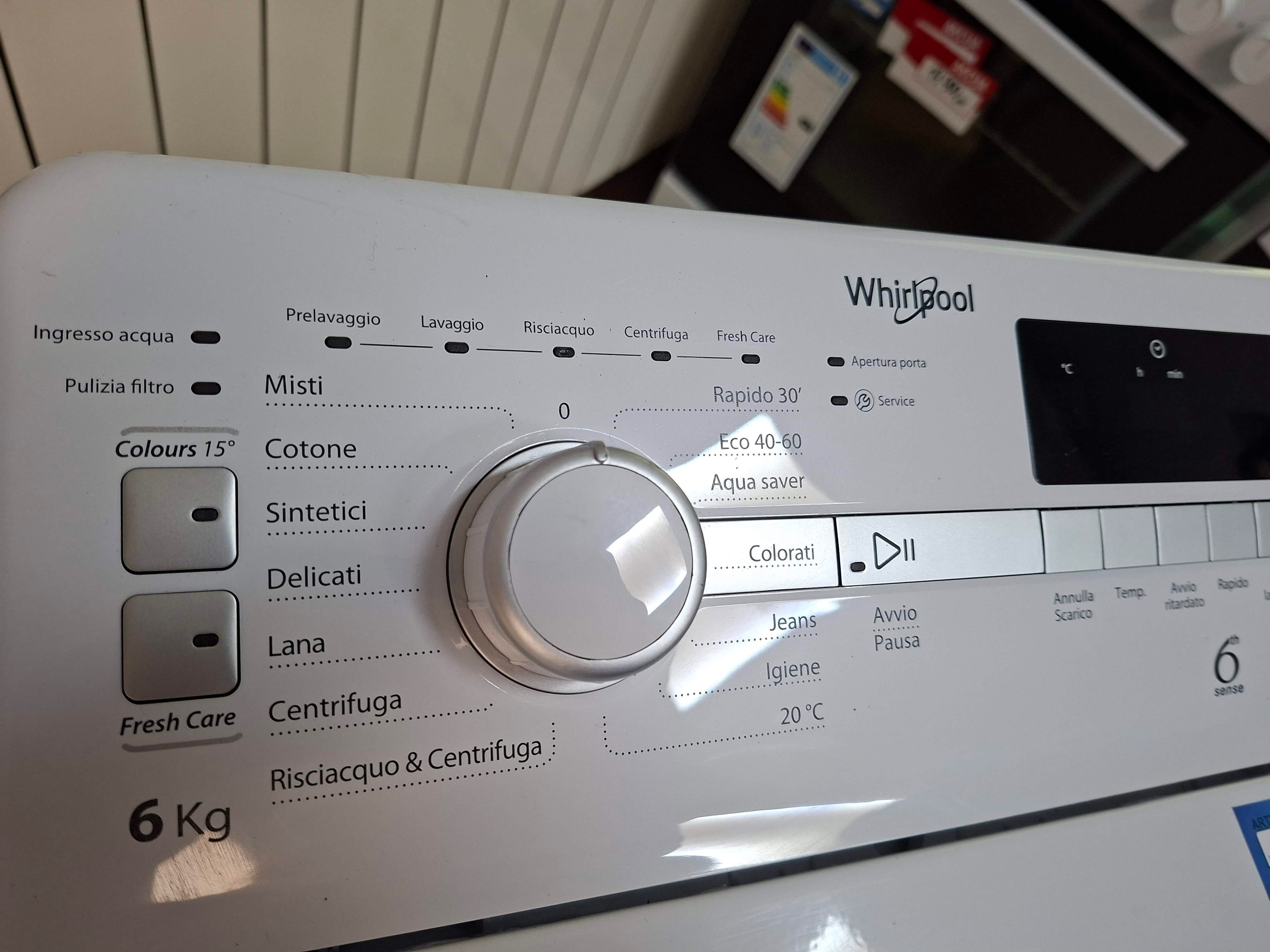 Veš mašina Whirlpool TDLR P66 BS IT, 6 kg