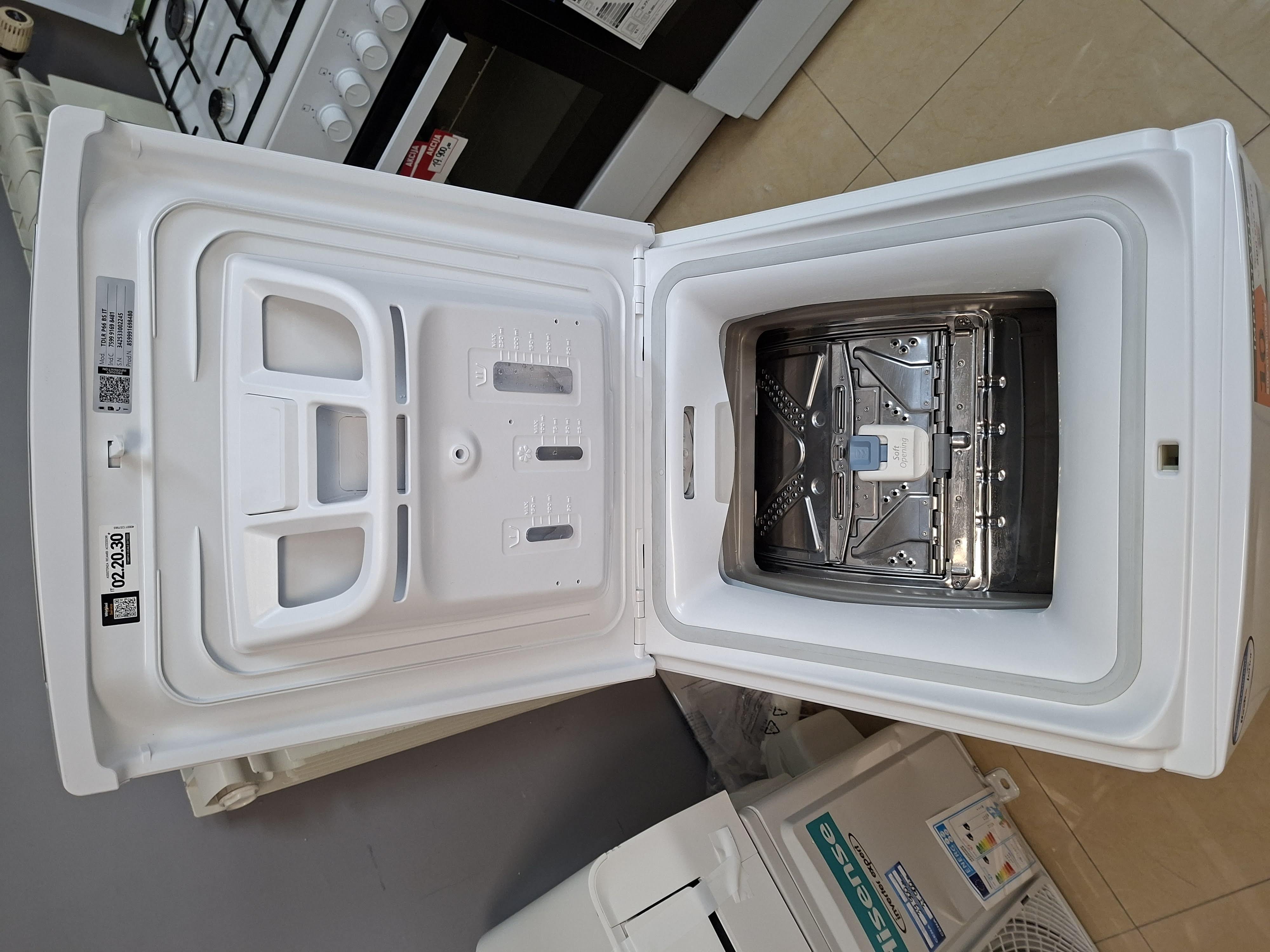 Veš mašina Whirlpool TDLR P66 BS IT, 6 kg