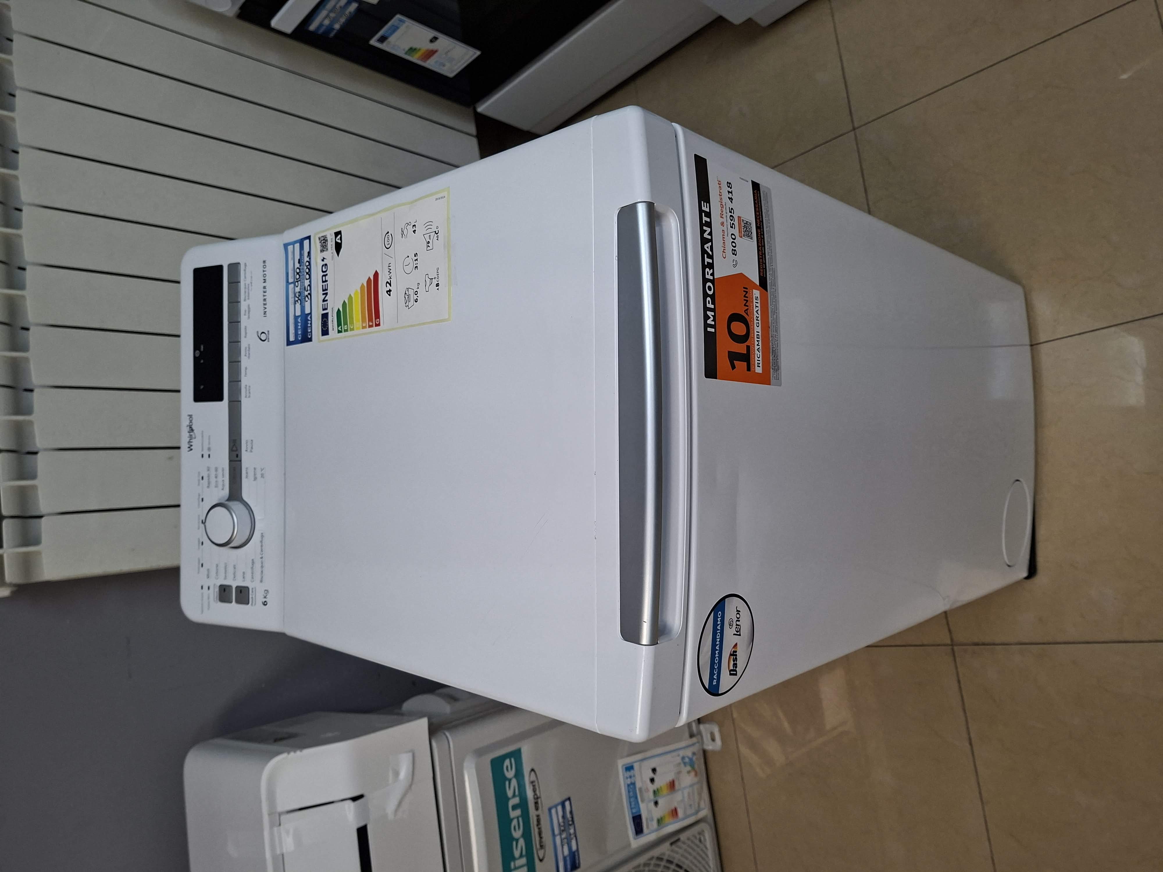 Veš mašina Whirlpool TDLR P66 BS IT, 6 kg