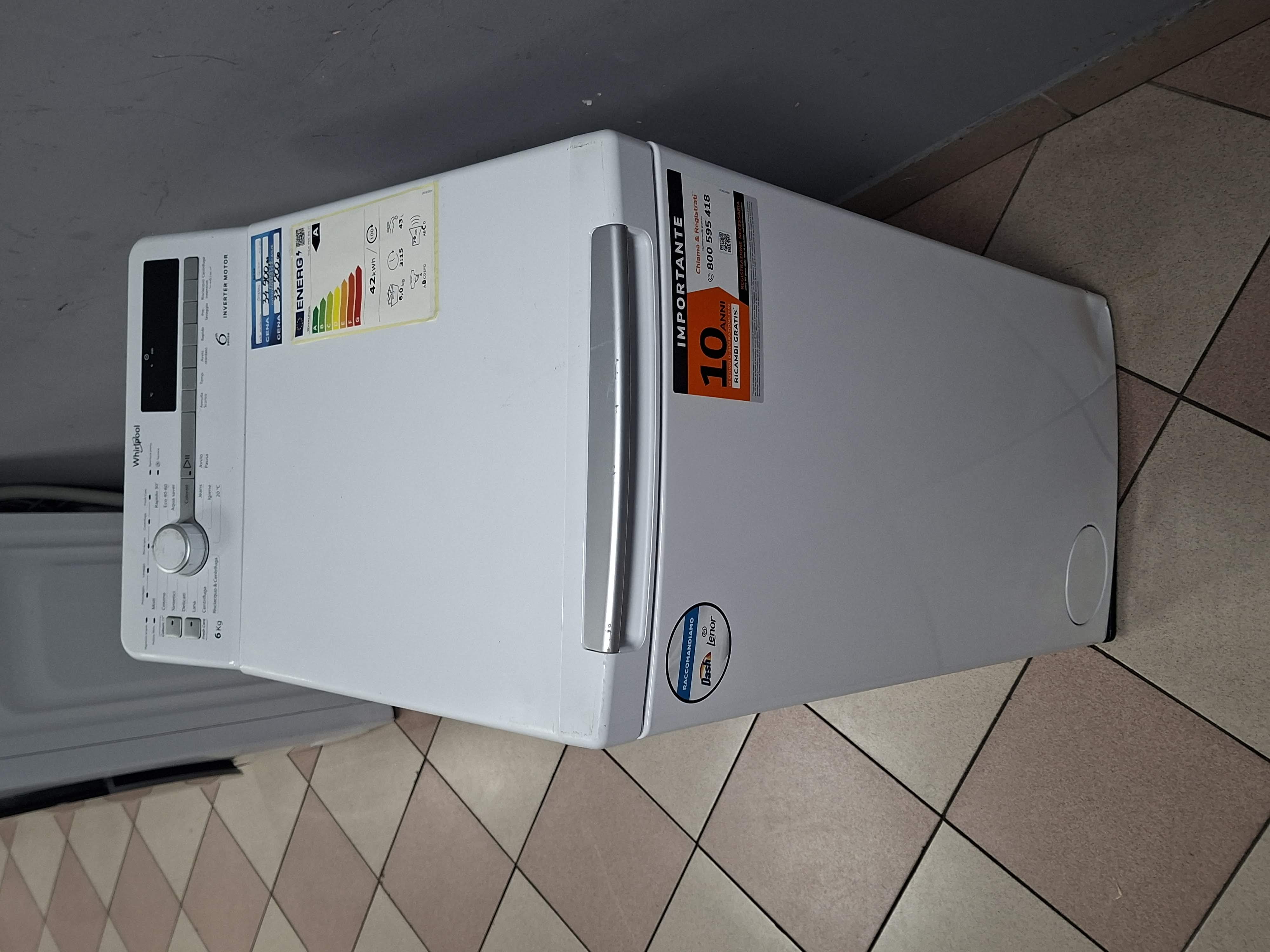 Veš mašina Whirlpool TDLR P66 BS IT, 6 kg