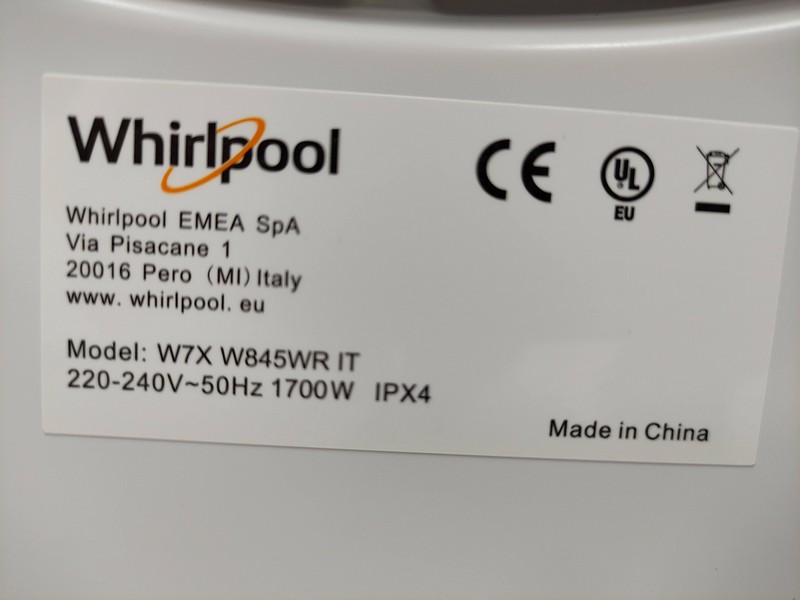 Veš mašina Whirlpool W7X W845WR IT , 8kg
