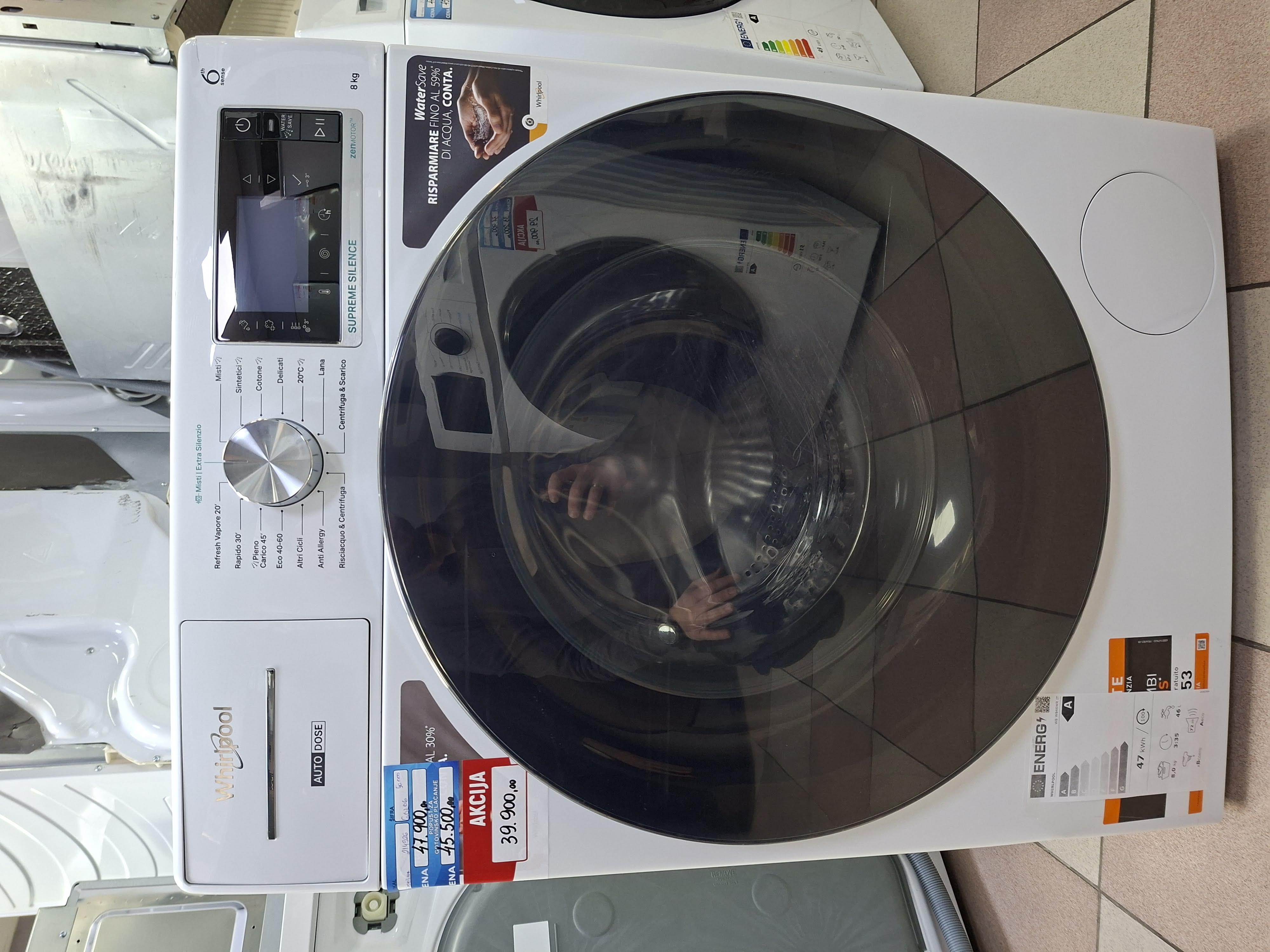 Veš mašina Whirlpool W8 W846WR IT, 8kg