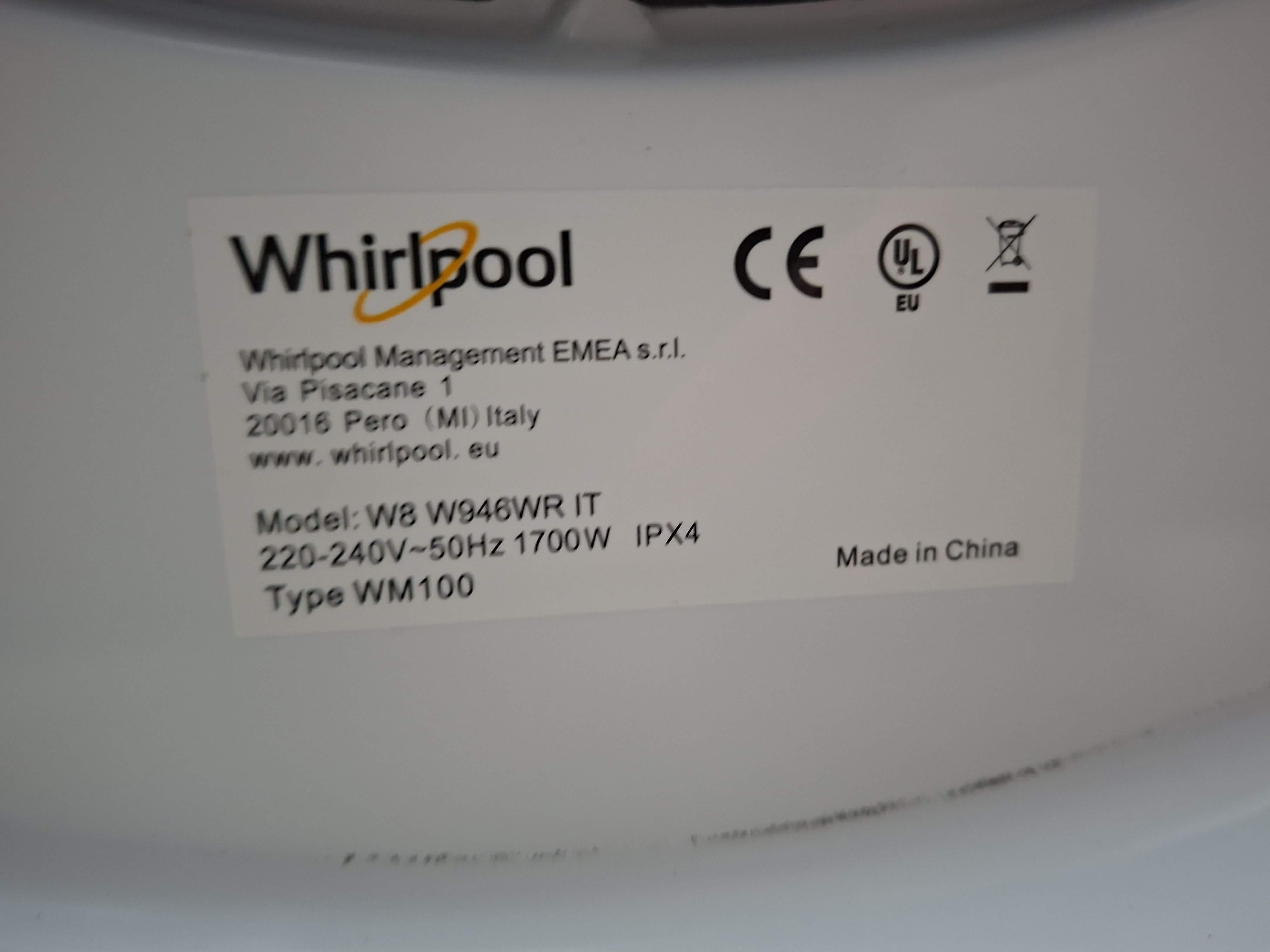 Veš mašina Whirlpool W8 W946WR IT, 9kg