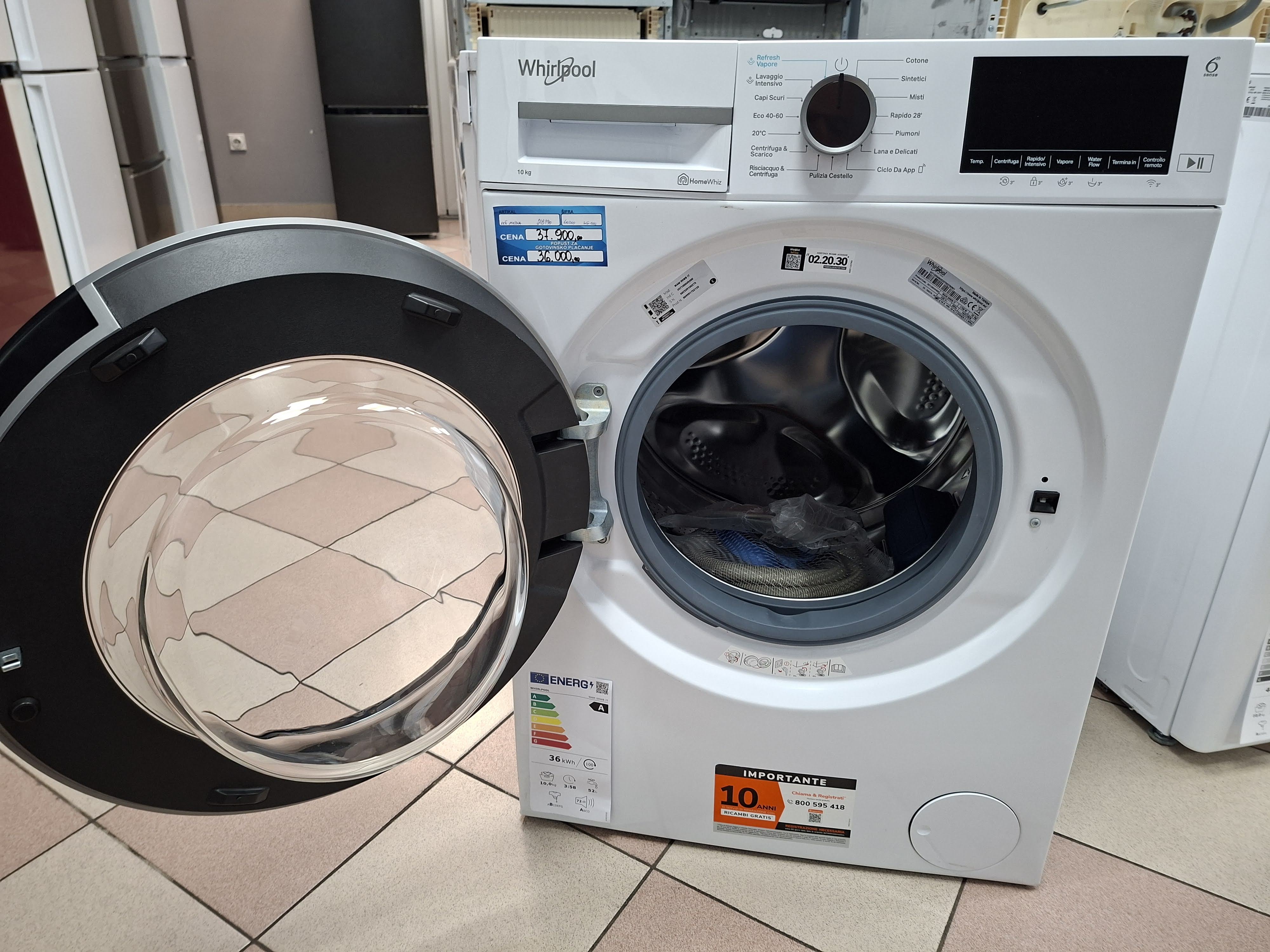 Veš mašina Whirlpool WAM 09WB IT, 10kg