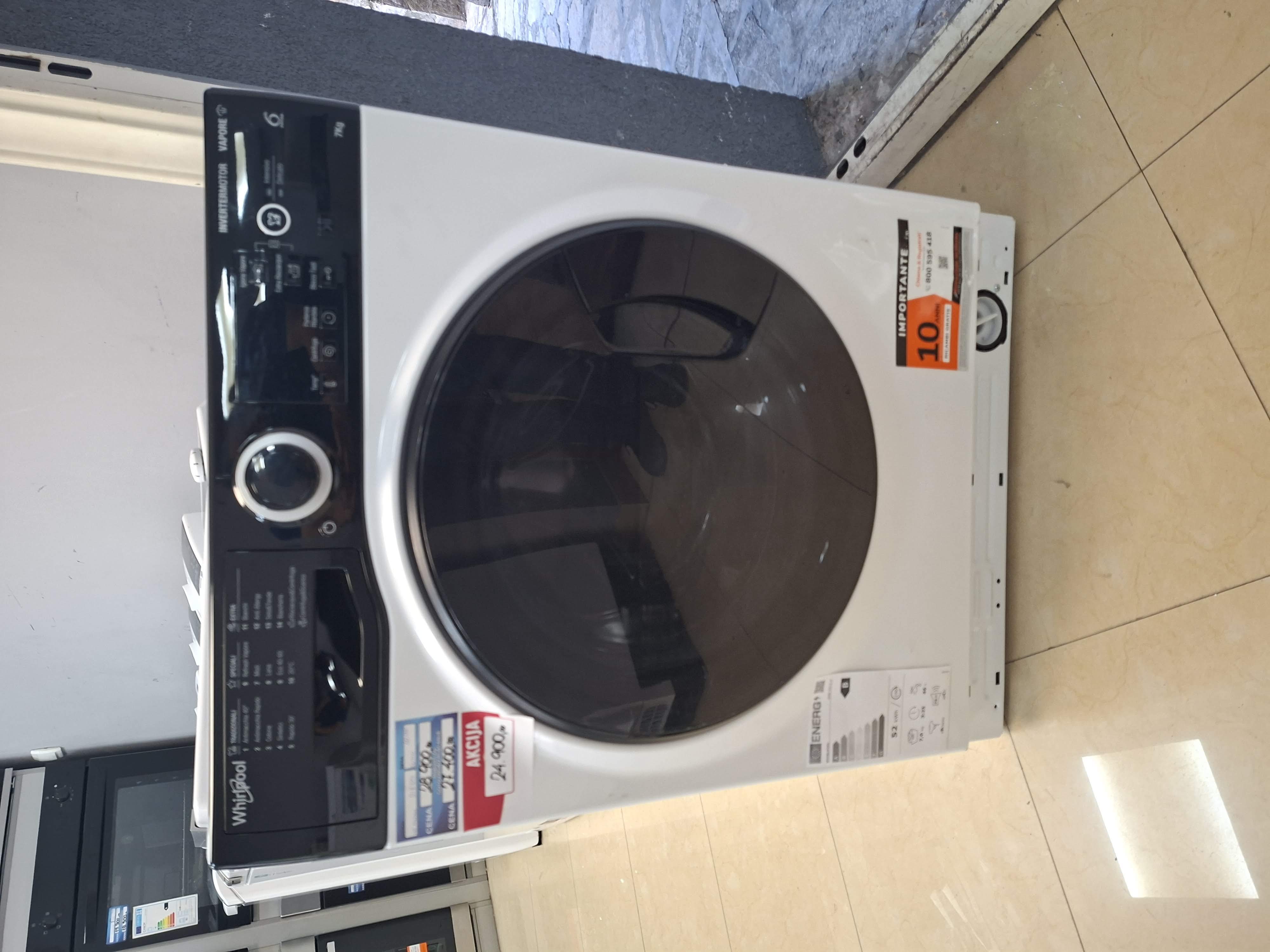 Veš mašina Whirlpool WSB 725 D IT, 7kg, slim