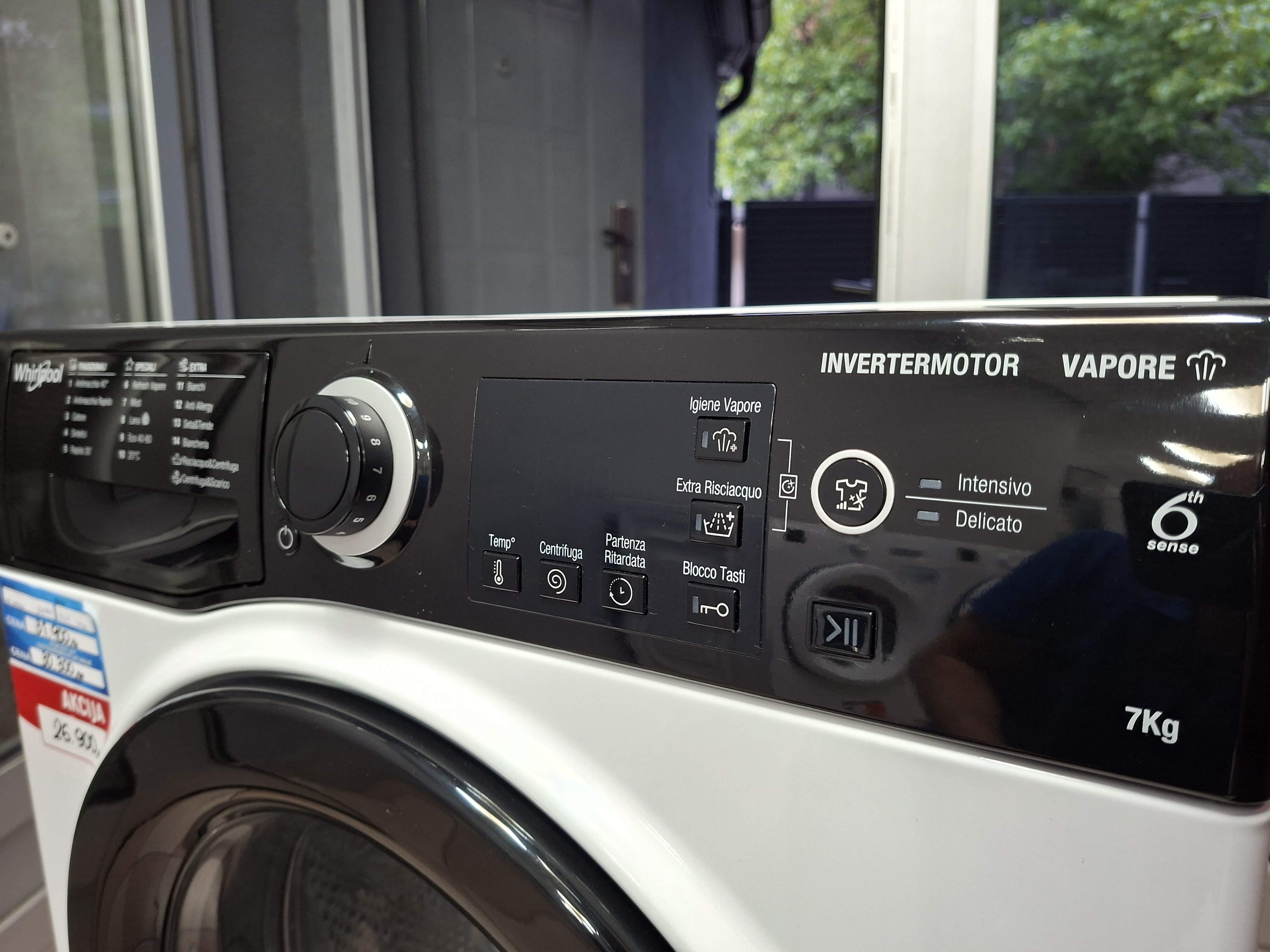 Veš mašina Whirlpool WSB 725 K IT, 7kg, slim