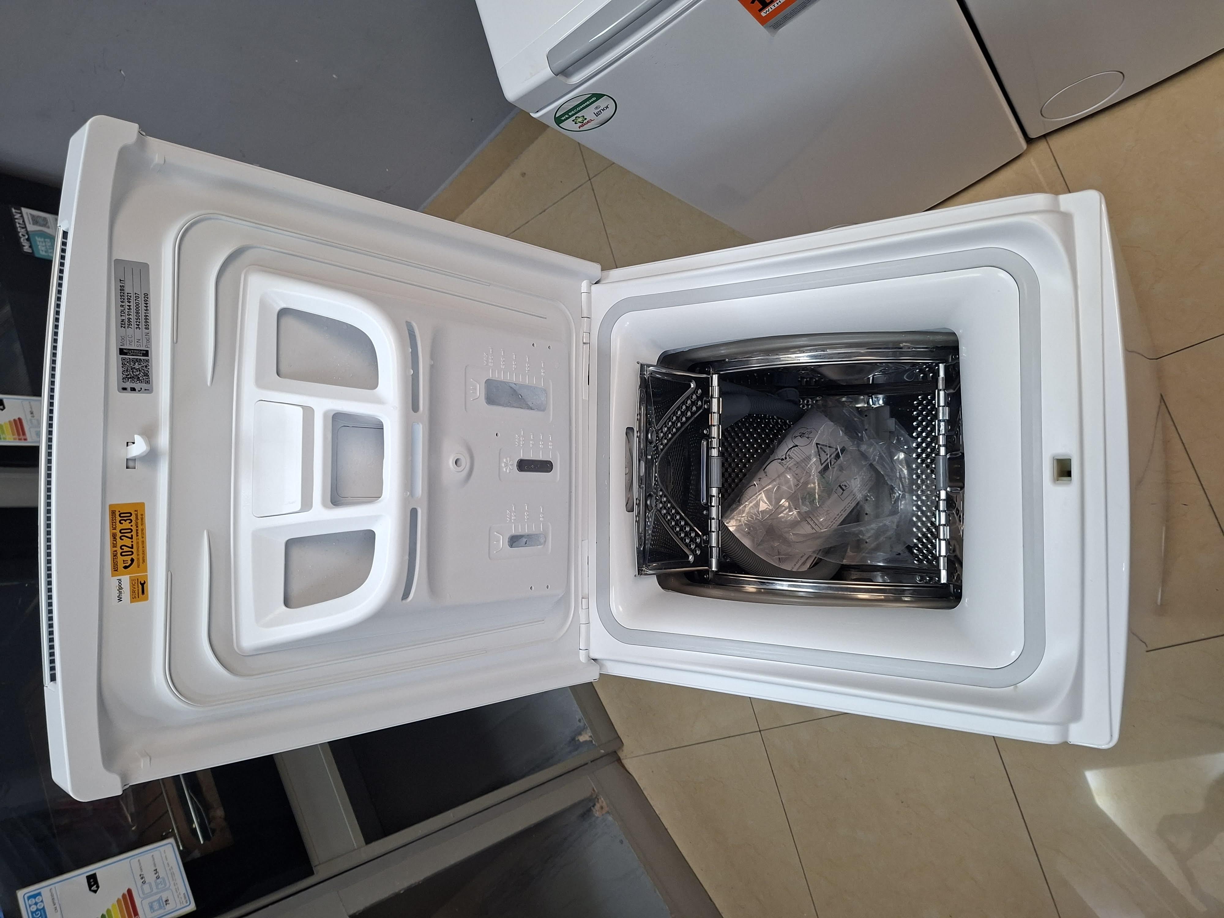 Veš mašina Whirlpool ZEN TDLR 6252BS IT (2), 6 kg