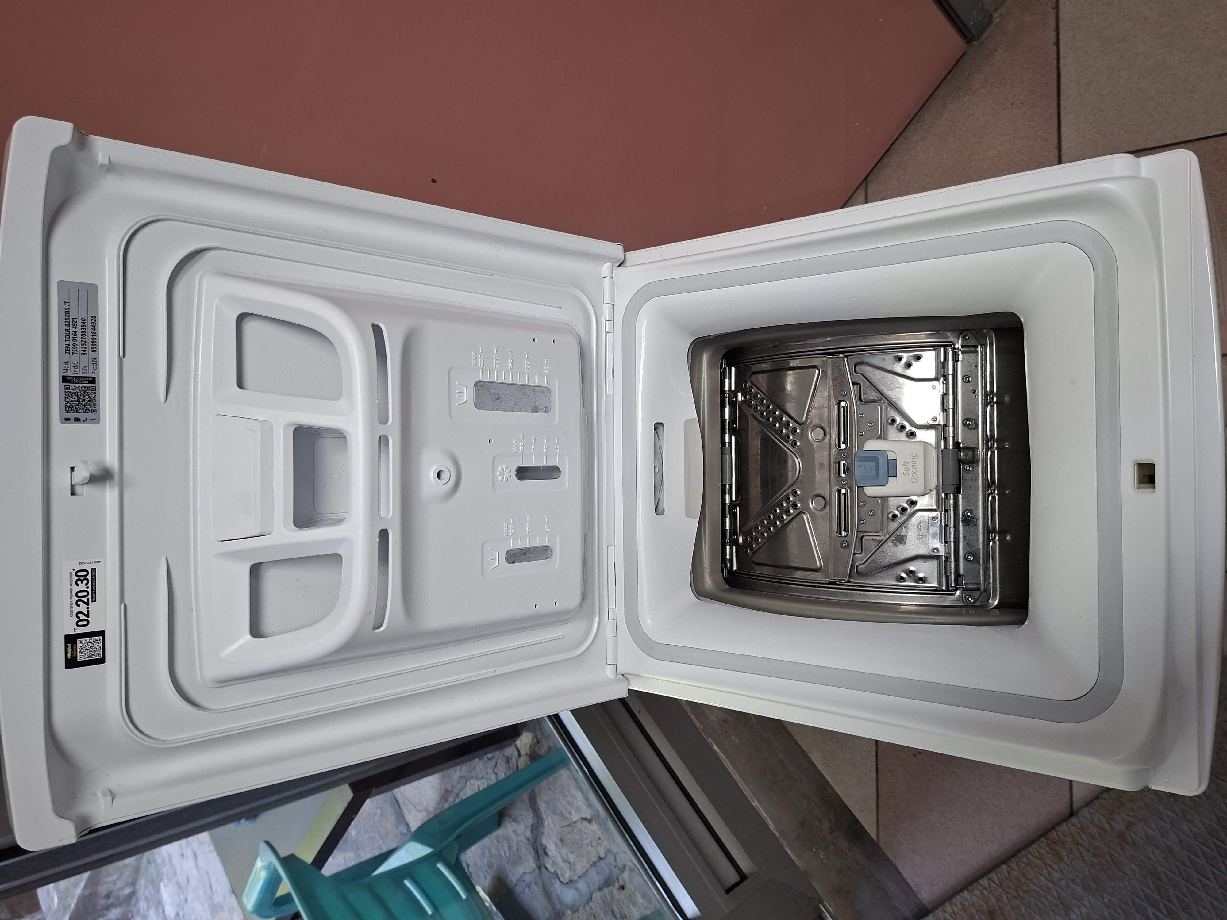 Veš mašina Whirlpool ZEN TDLR 6252BS IT, 6 kg
