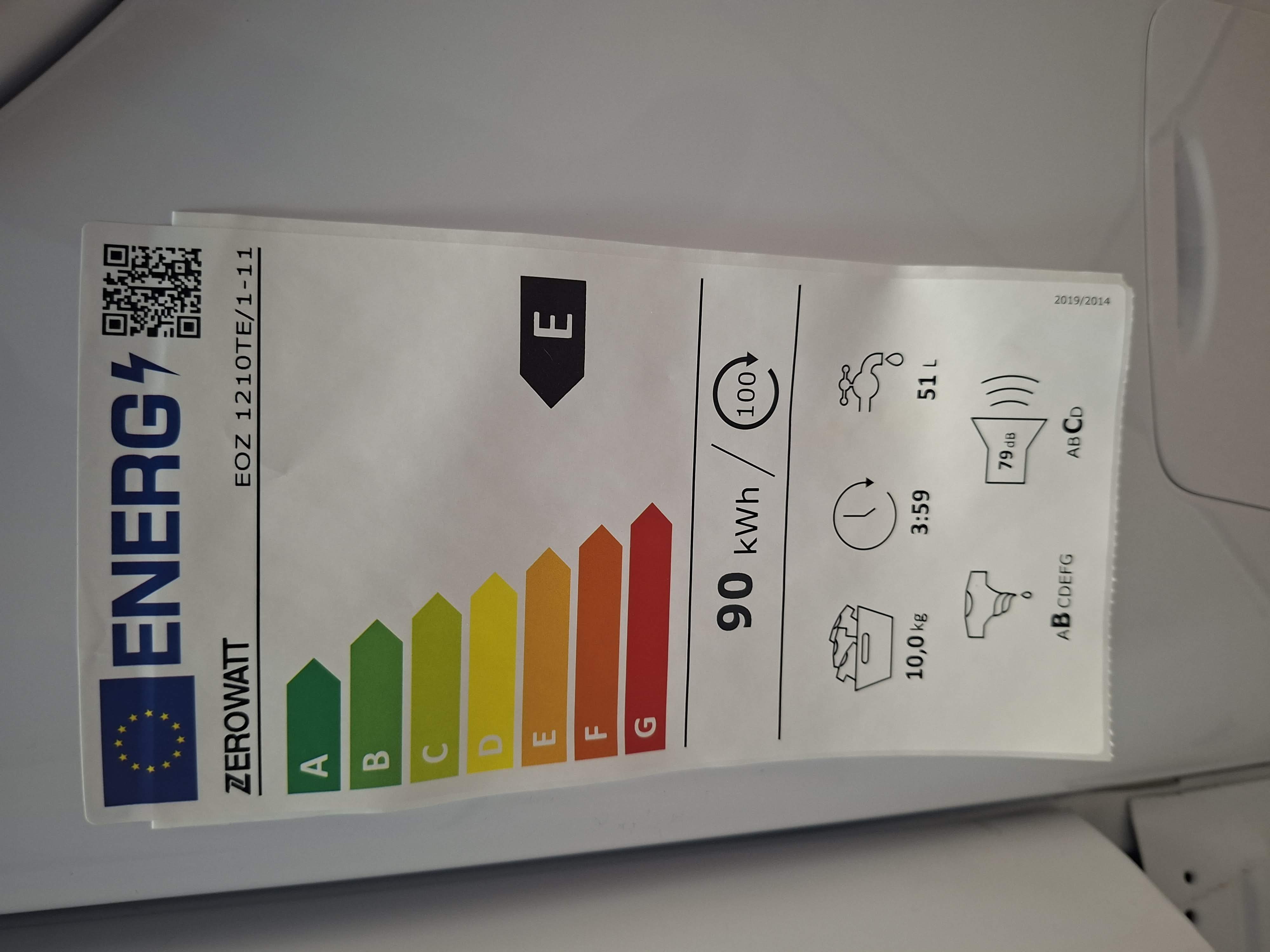 Veš mašina Zerowatt EOZ 1210TE/1-11 (2) , 10 kg