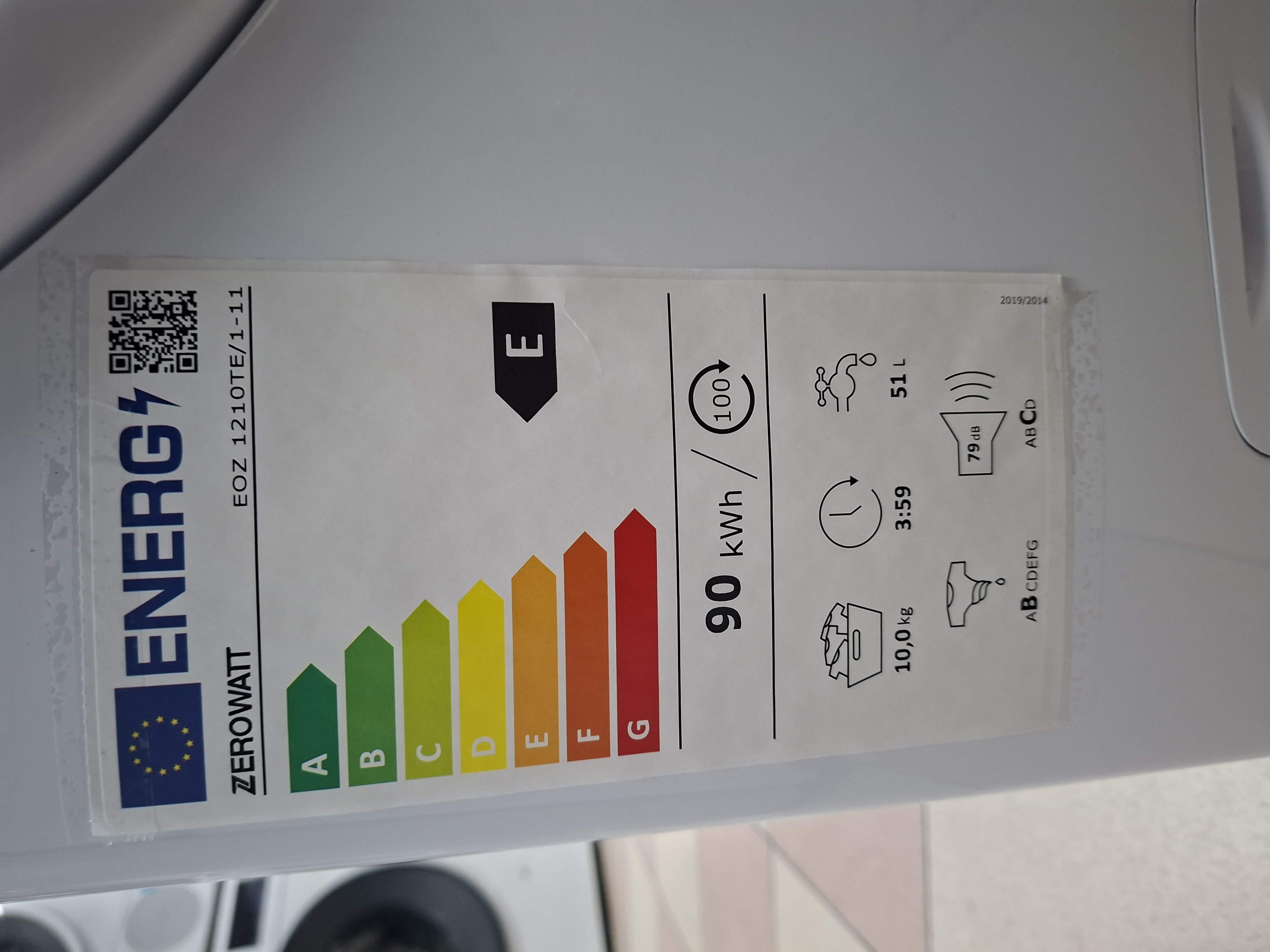 Veš mašina Zerowatt EOZ 1210TE/1-11 , 10 kg