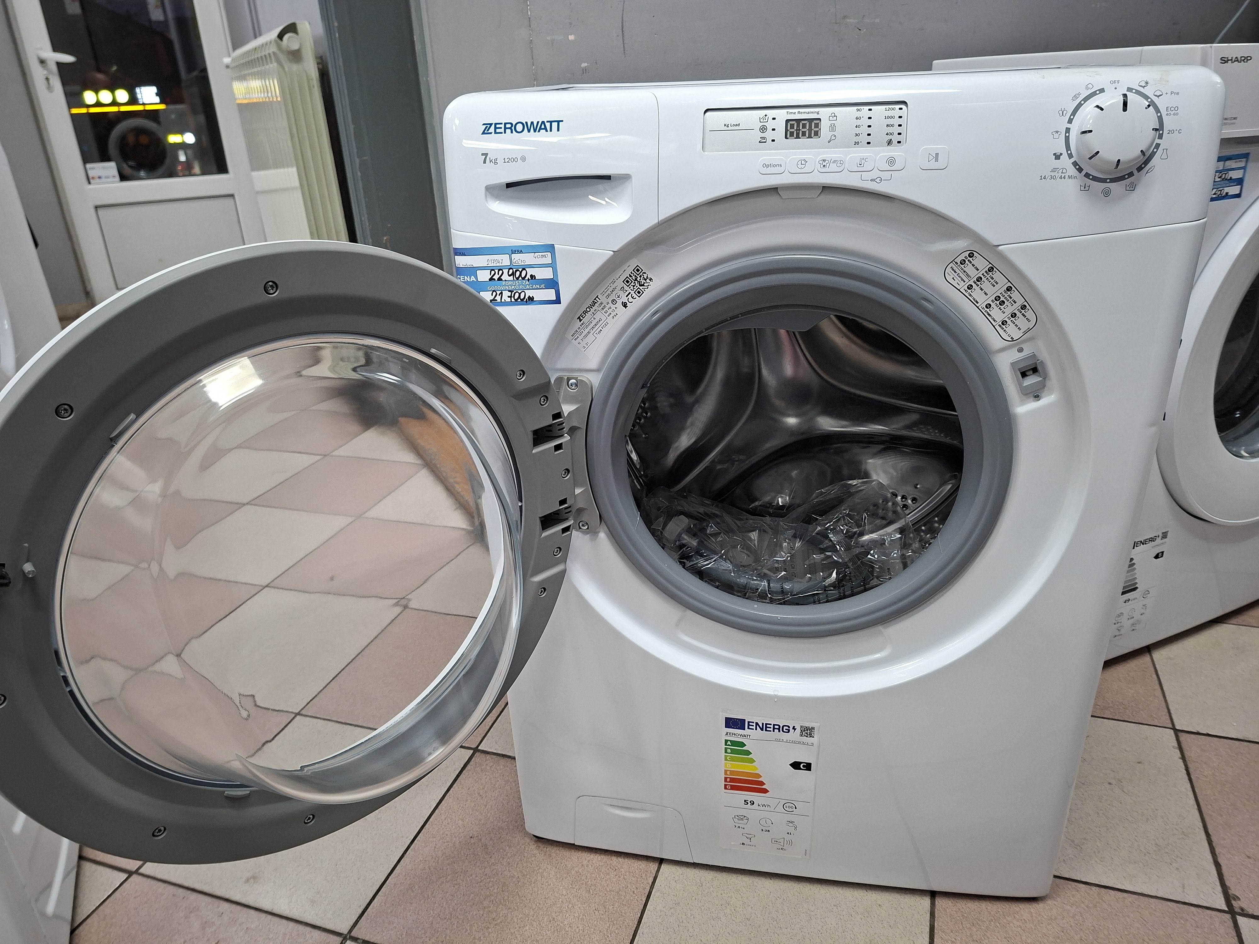 Veš mašina Zerowatt OZ4 272DW3/1-S, 7kg, slim