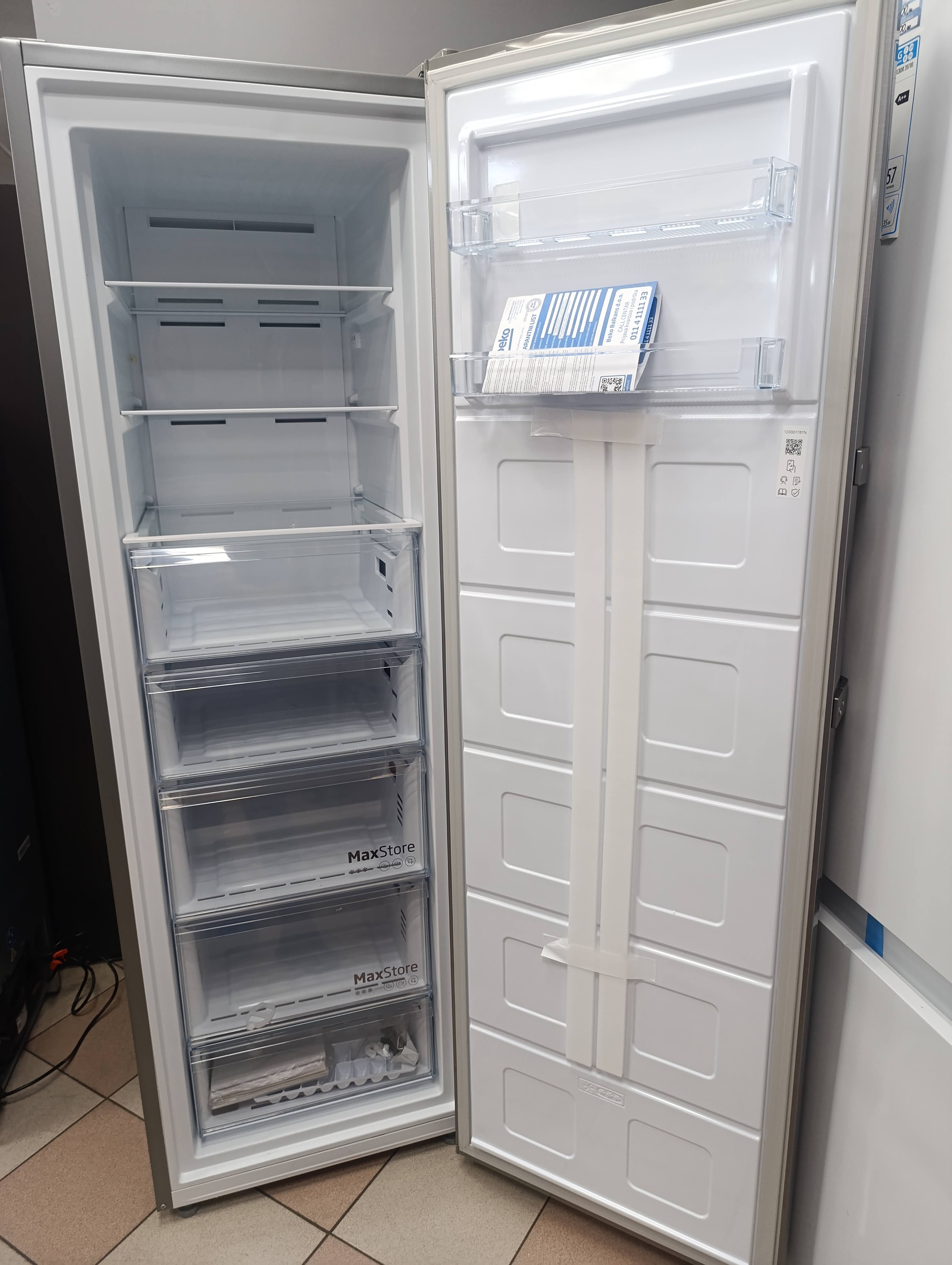 Zamrzivač Beko B3RFNE314XB , Neo Frost , 187 cm.