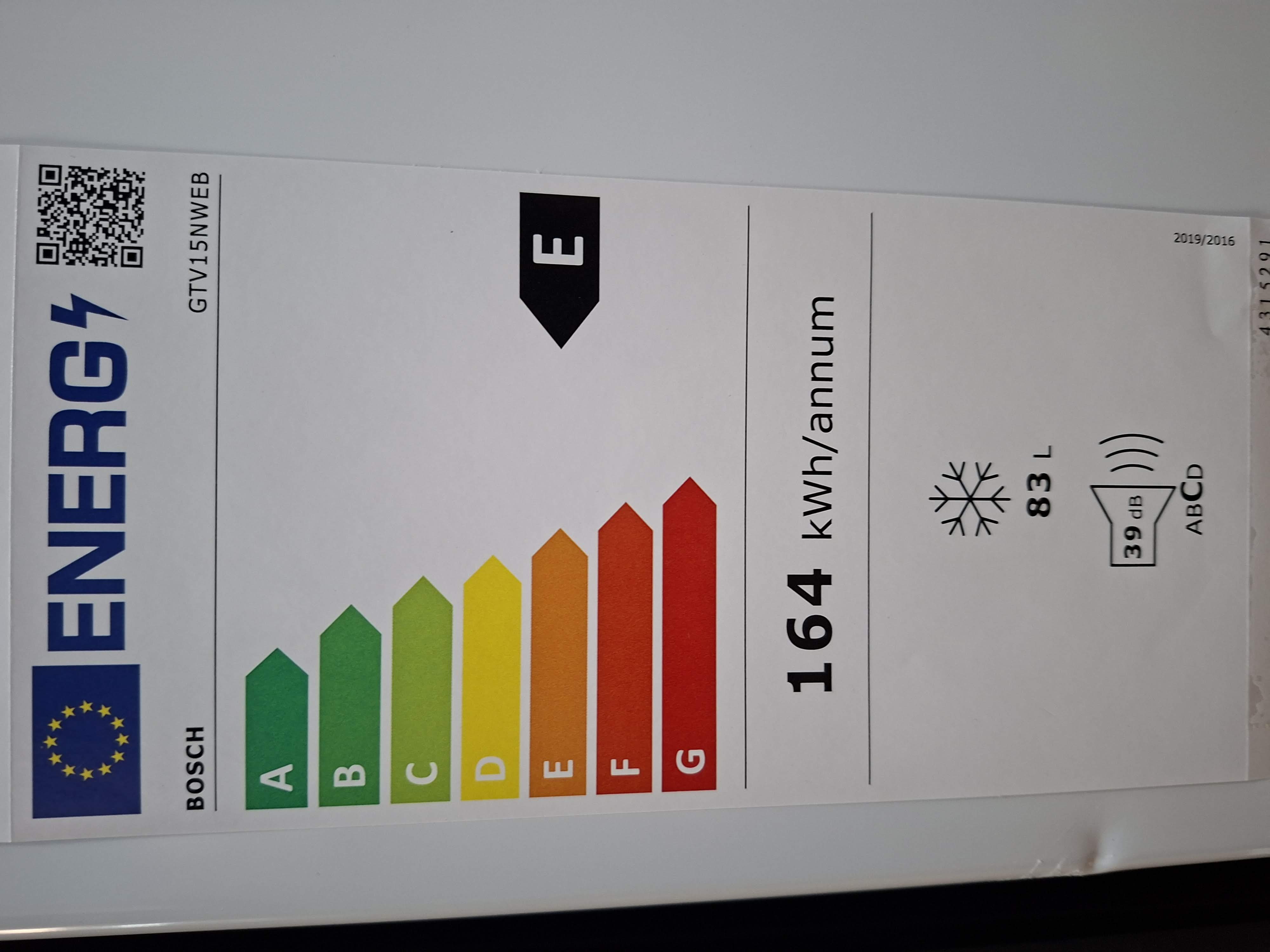 Zamrzivač Bosch GTV15NWEB , 83 L