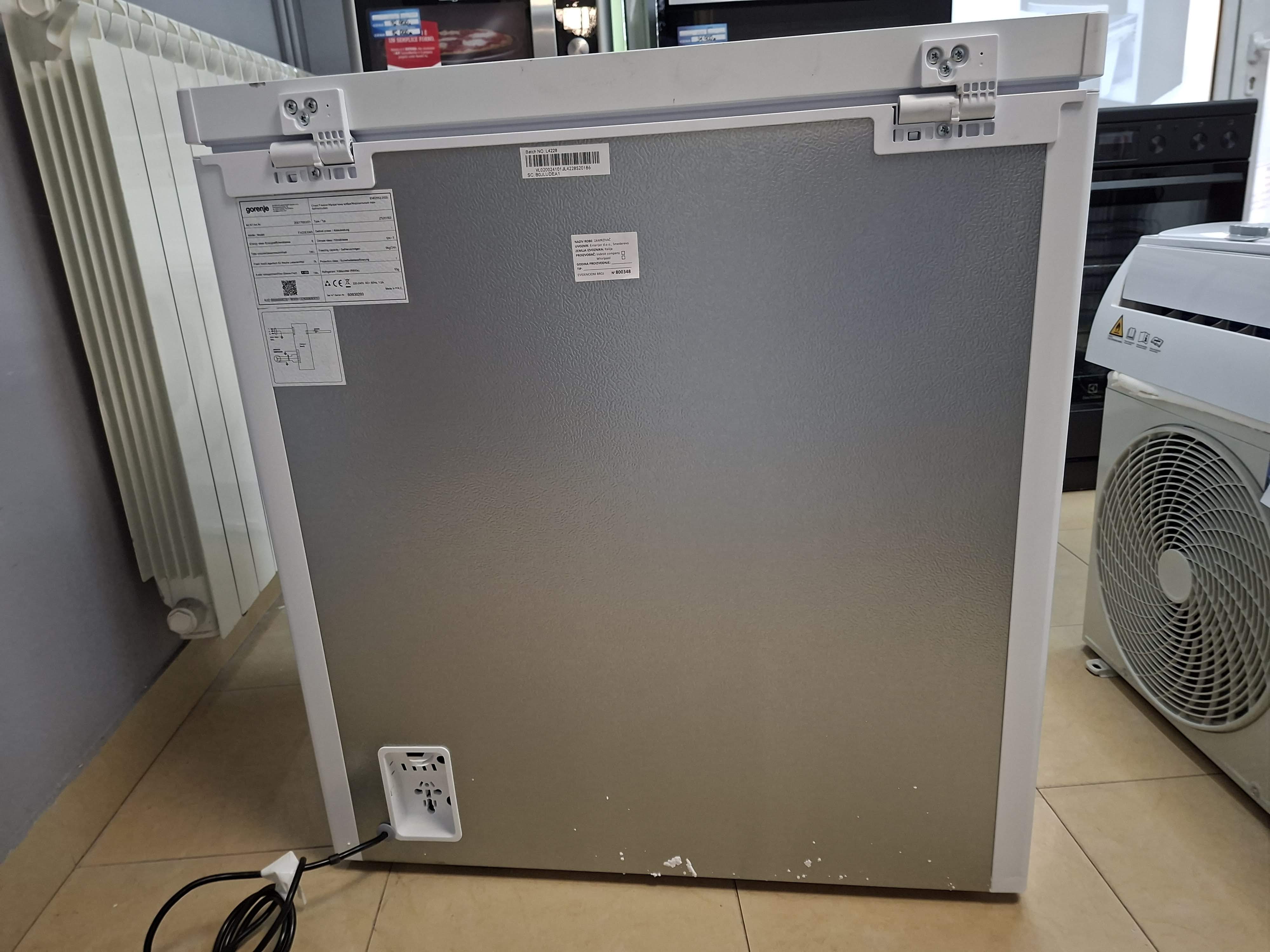 Zamrzivač sandučar Gorenje FH20E6W5 , 198 litara