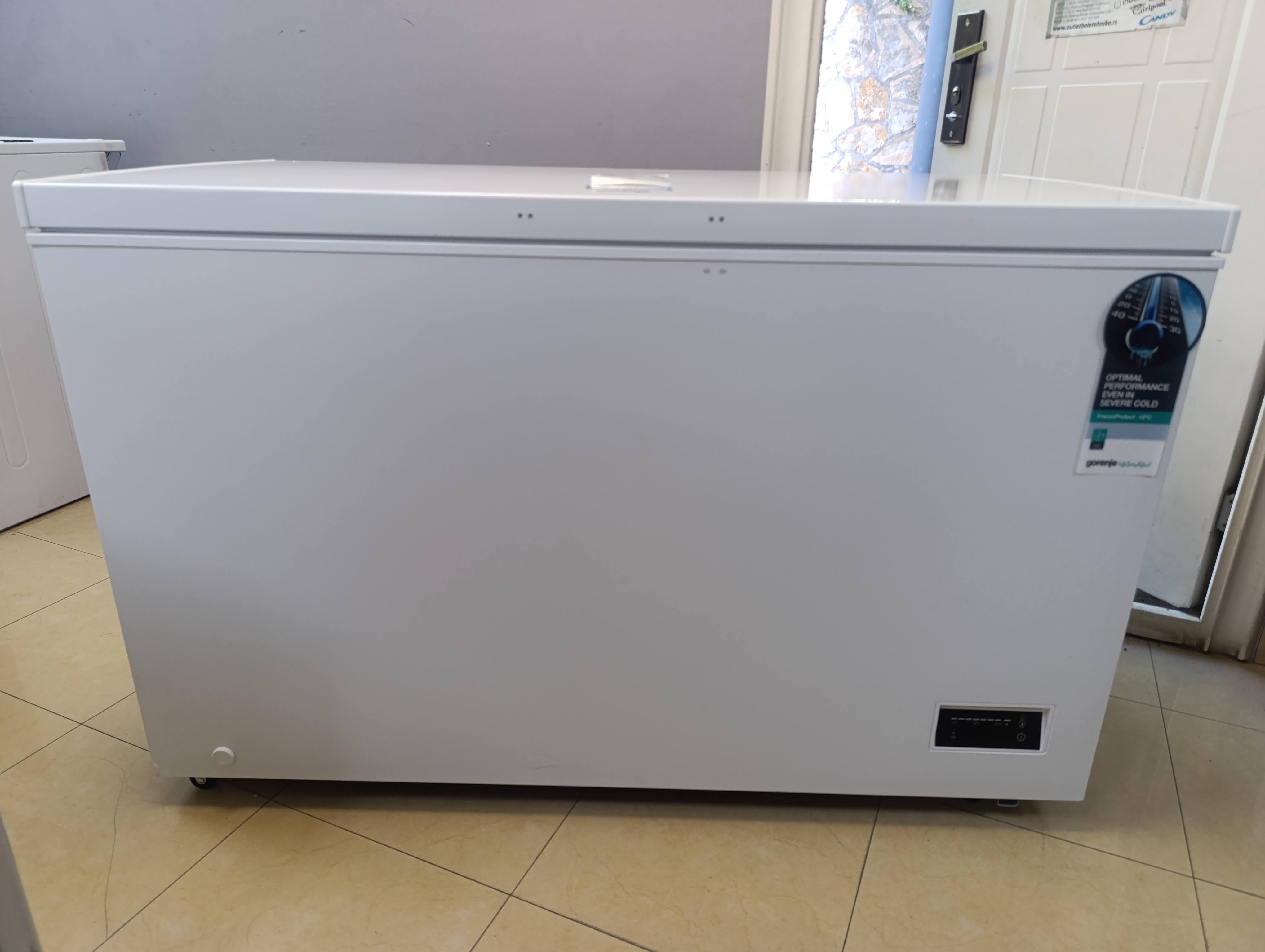 Zamrzivač sandučar Gorenje FH36E6W , 371 litara