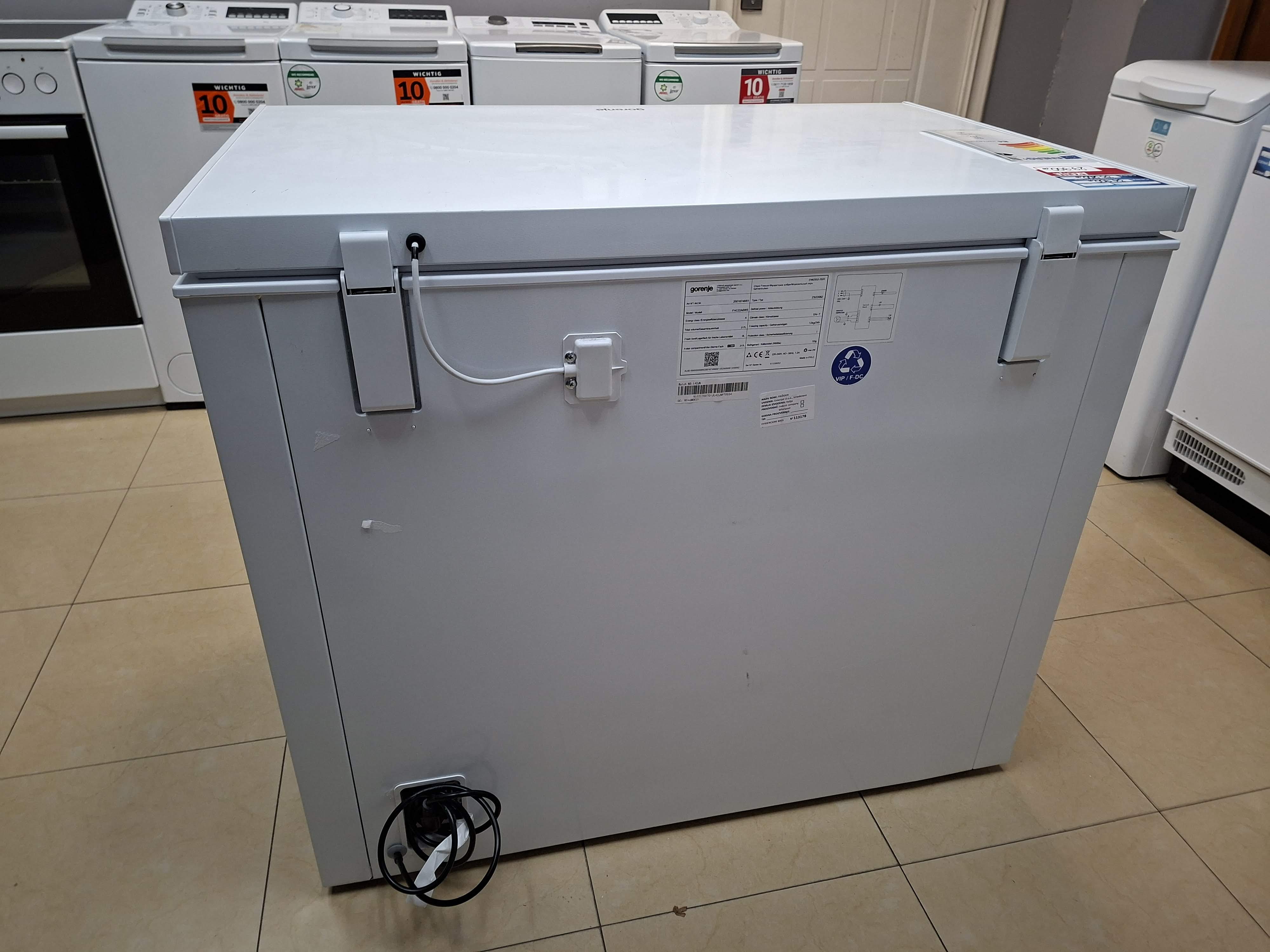 Zamrzivač sandučar Gorenje FHC22A6W5 , 217 litara