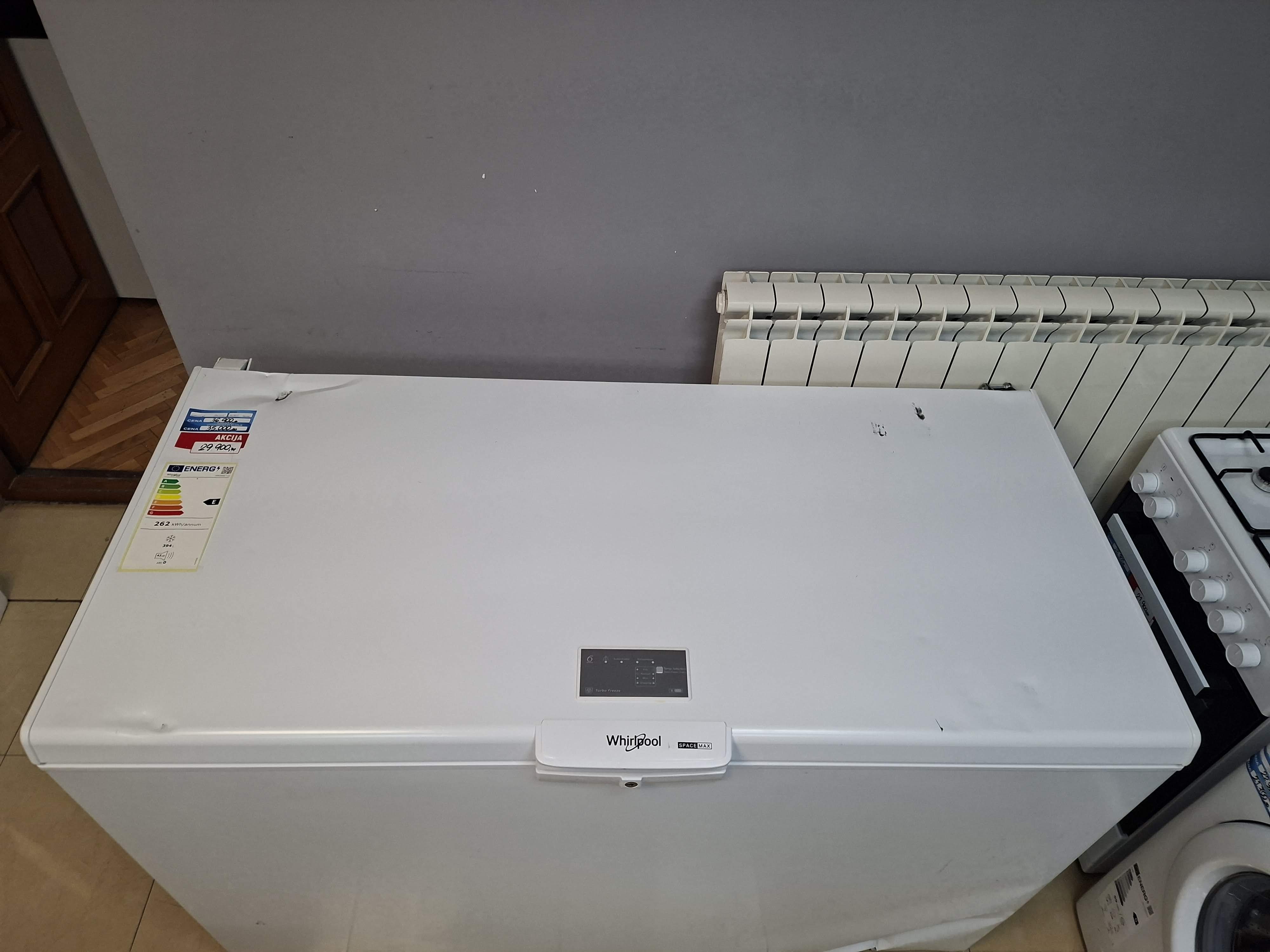 Zamrzivač sandučar Whirlpool WHE39392 T , 394 litara