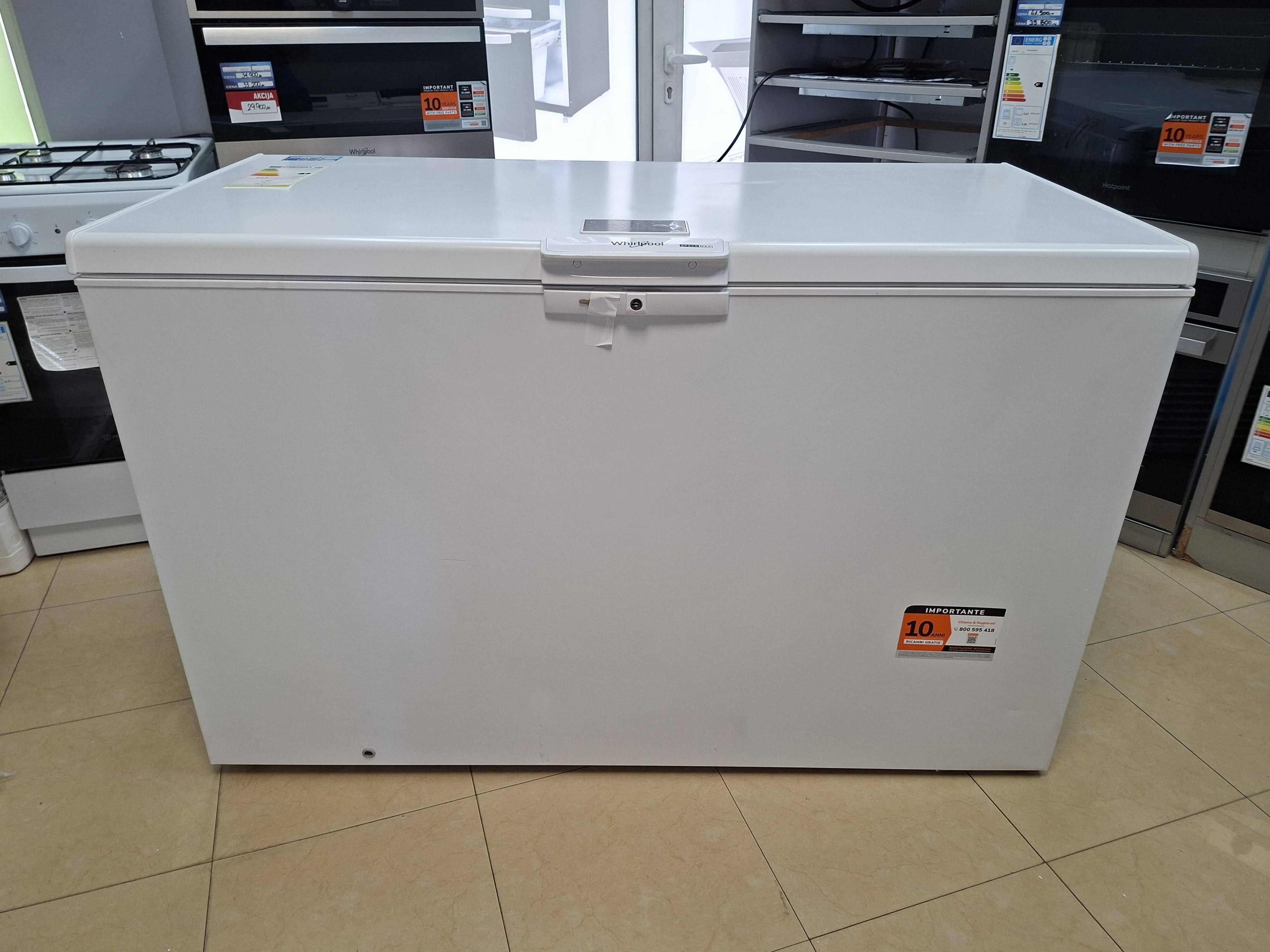 Zamrzivač sandučar Whirlpool WHE39392 T , 394 litara