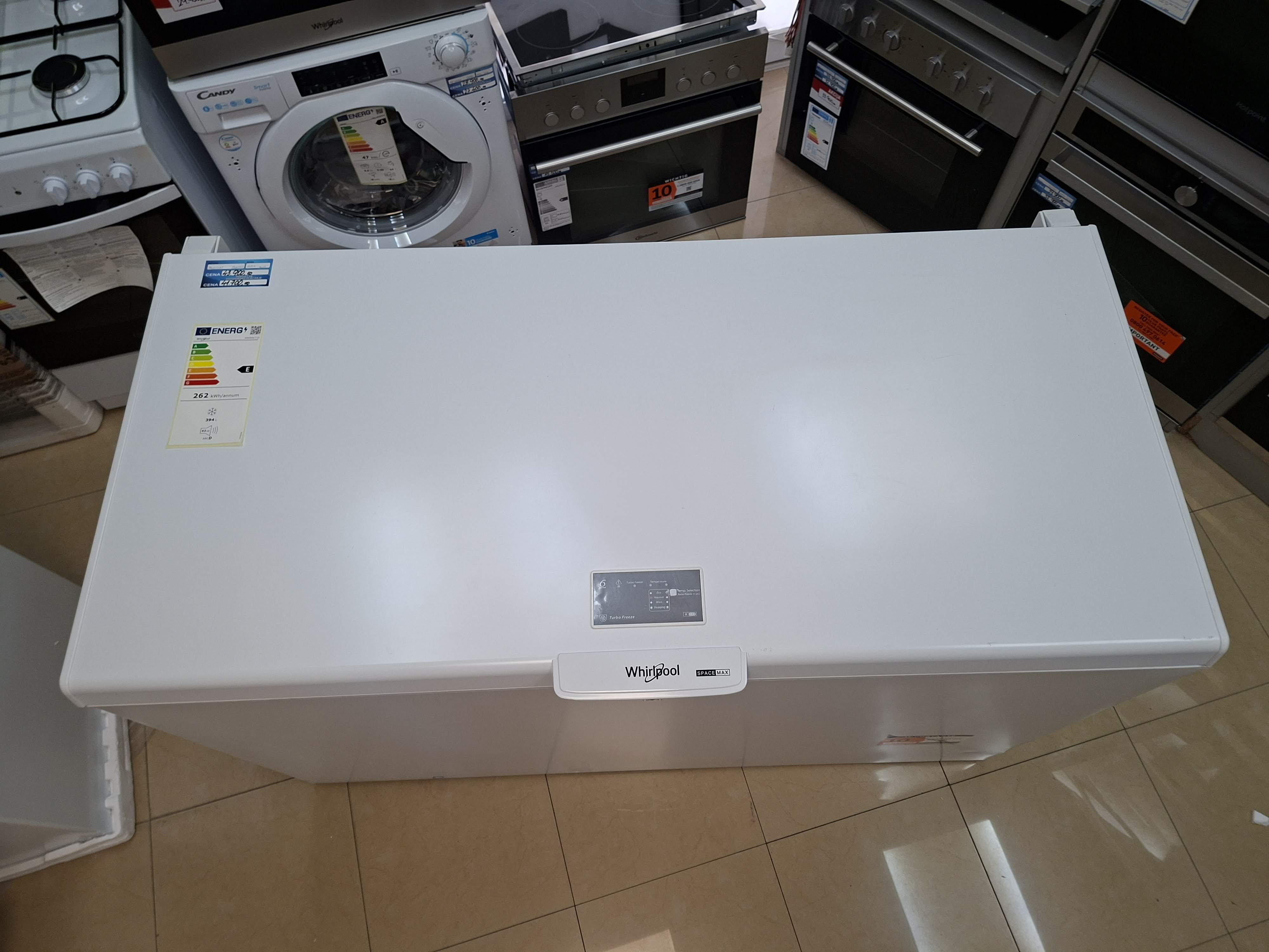Zamrzivač sandučar Whirlpool WHE39392 T , 394 litara