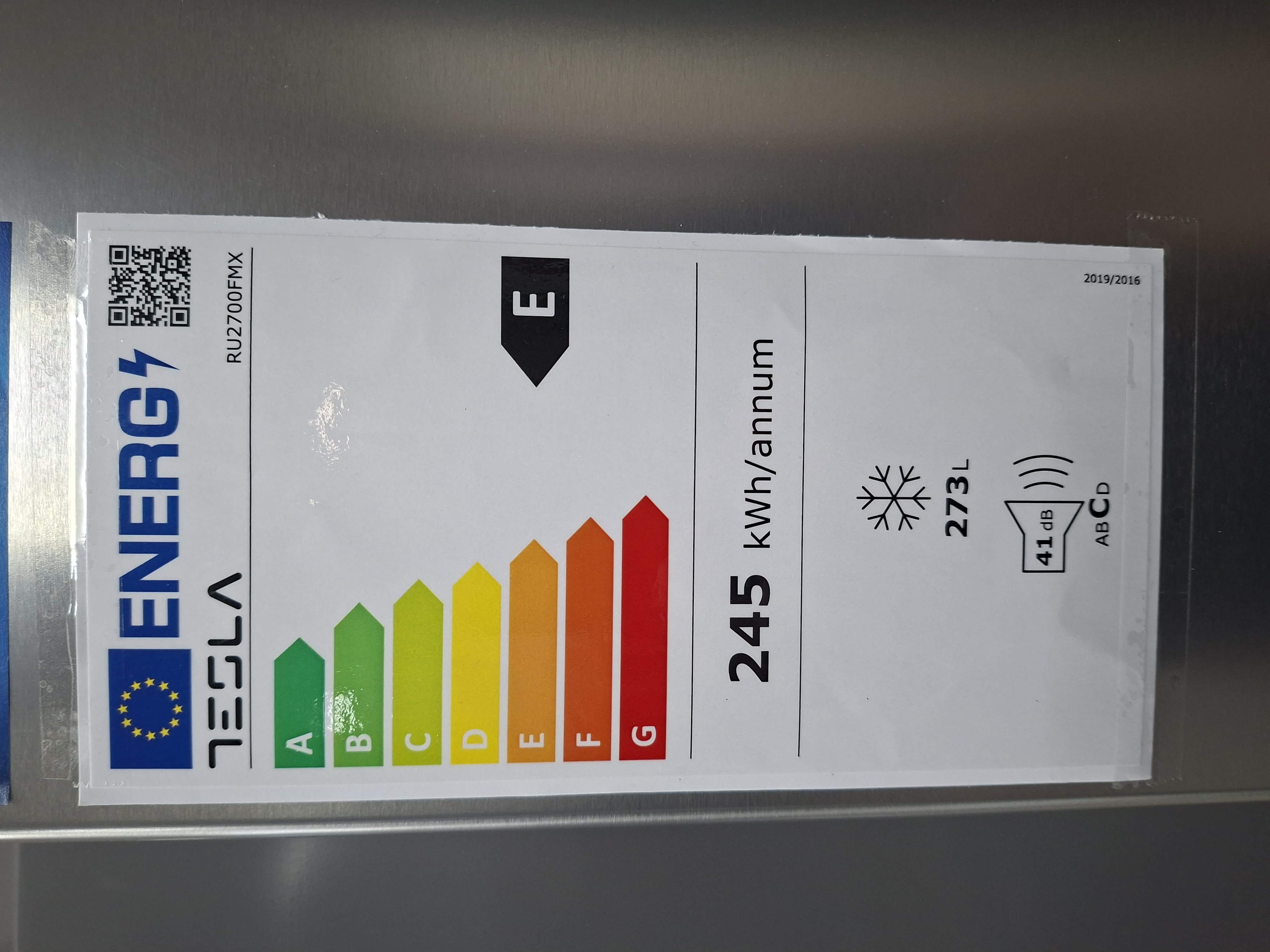 Zamrzivač Tesla RU2700FNX , 273L