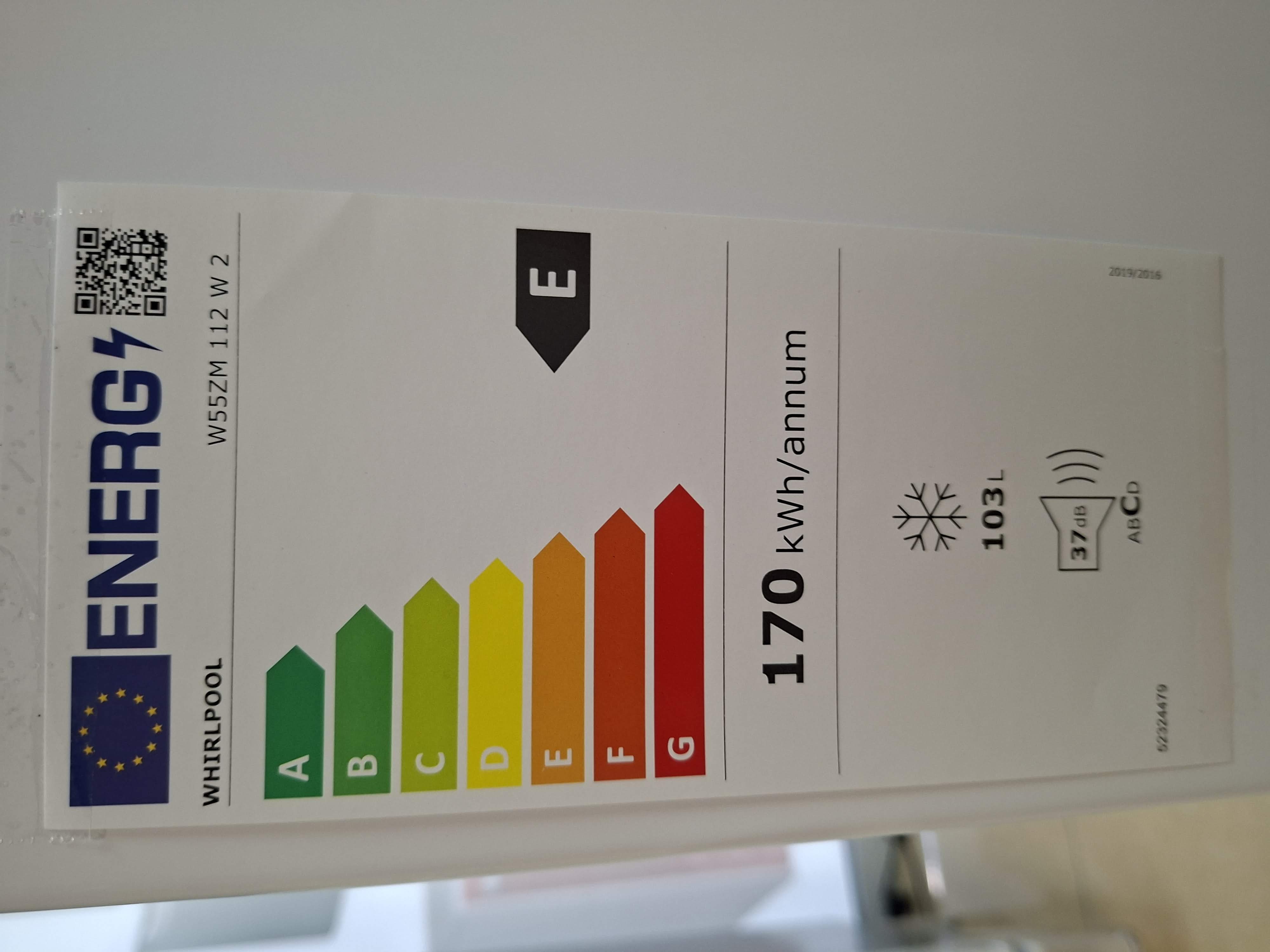 Zamrzivač Whirlpool W55ZM 112W 2 , 103L